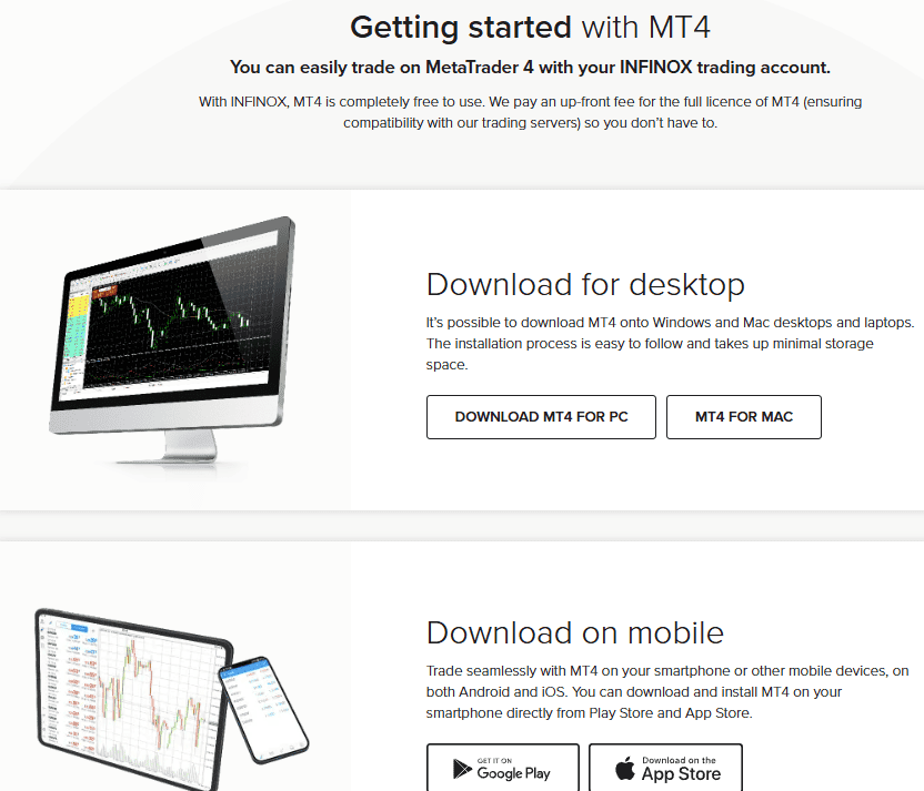 Infinox Trading Platforms Review