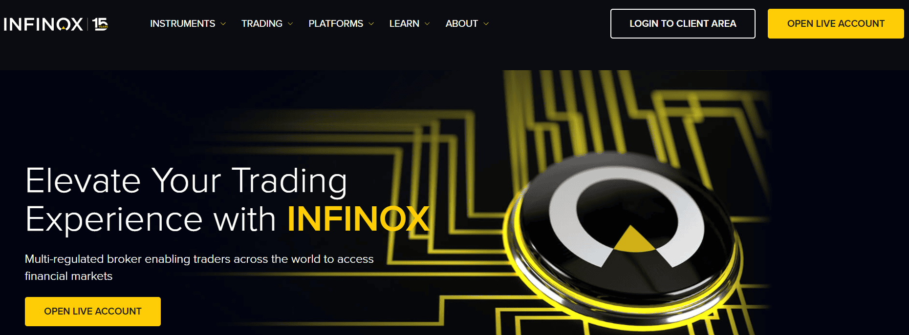 Infinox Website Review