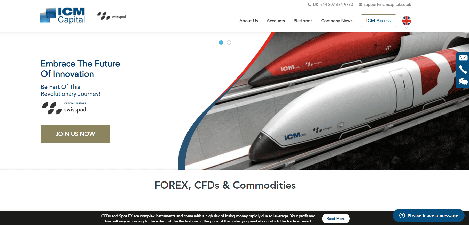 ICM Capital Website Review