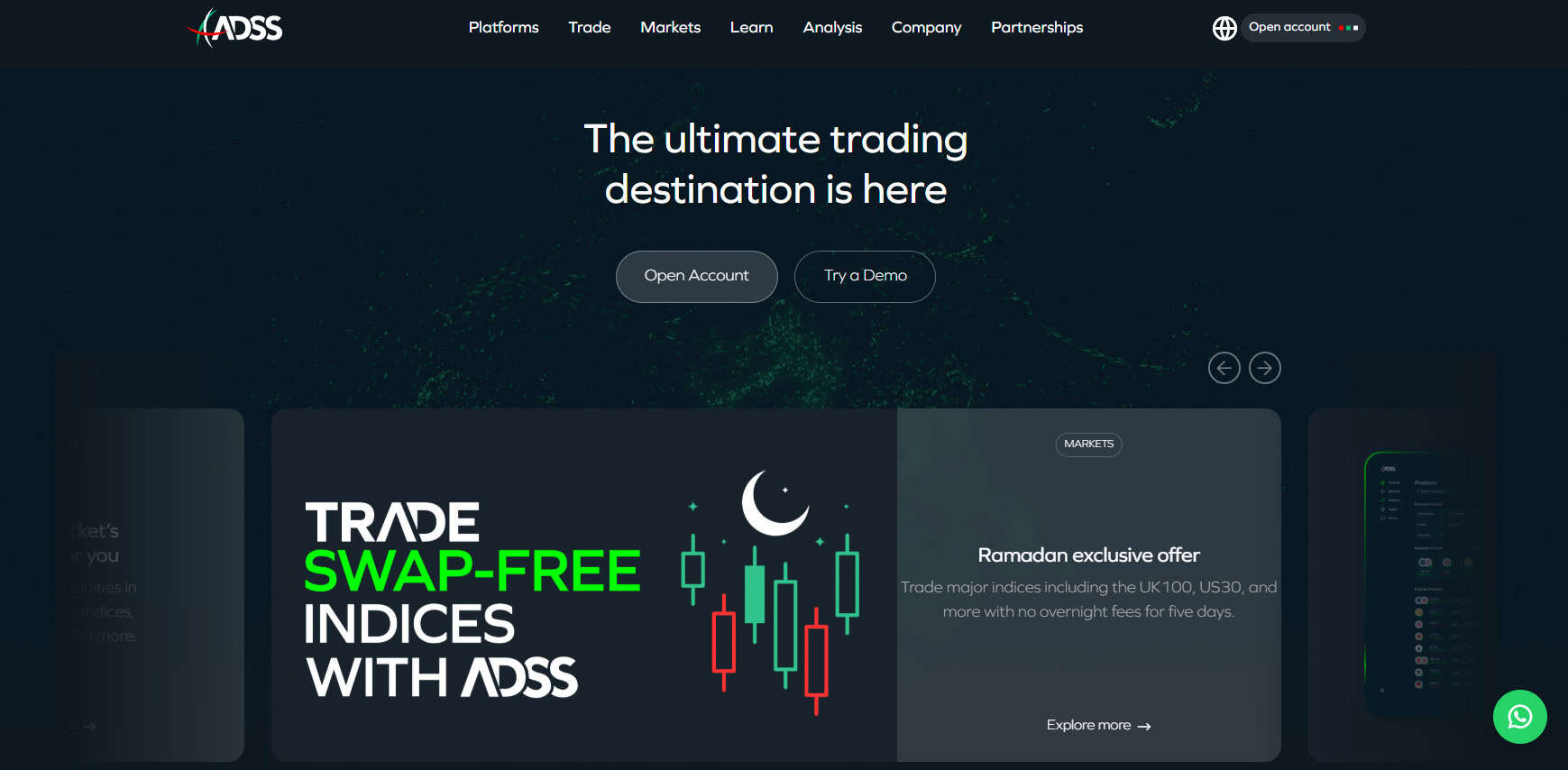 ADS Securities Website Review