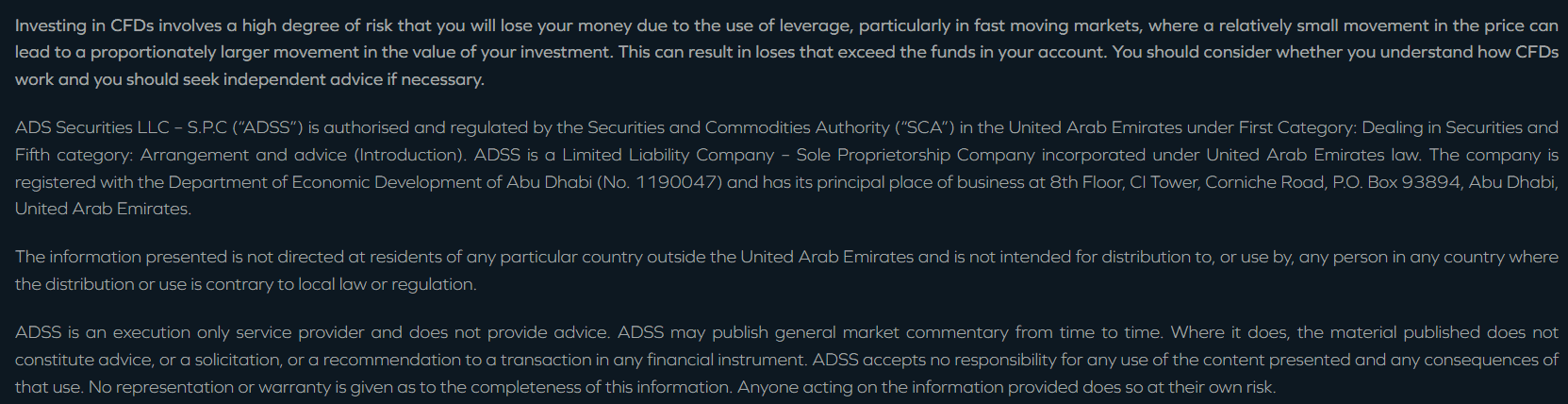 ADS Securities License Review