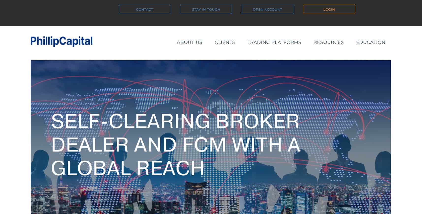 PhillipCapital Website Review