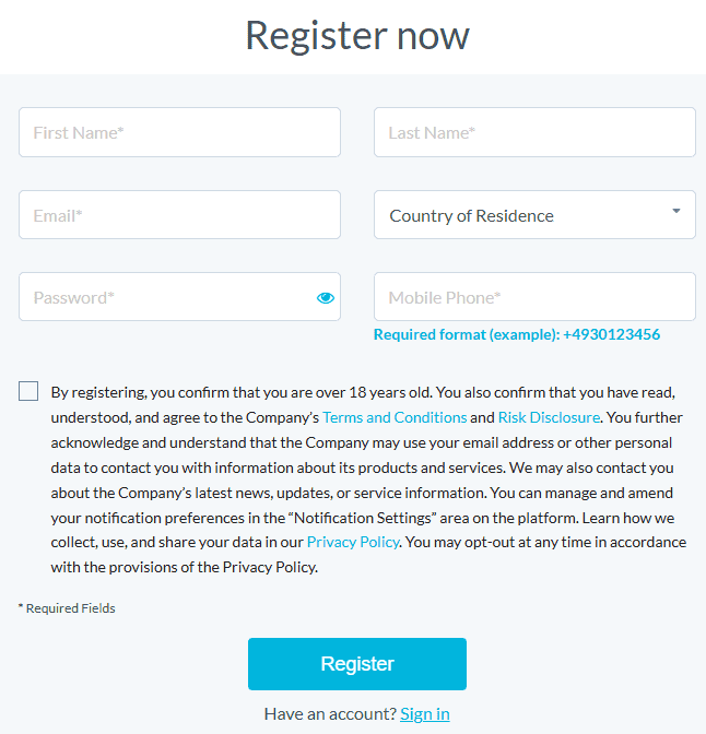 JFD Brokers Account Opening Review