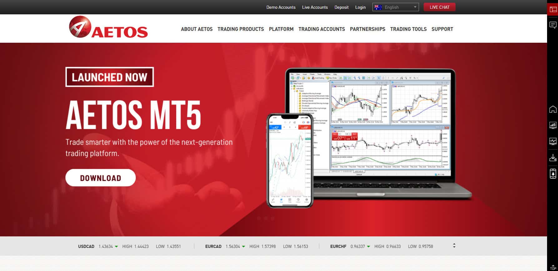 AETOS Website Review