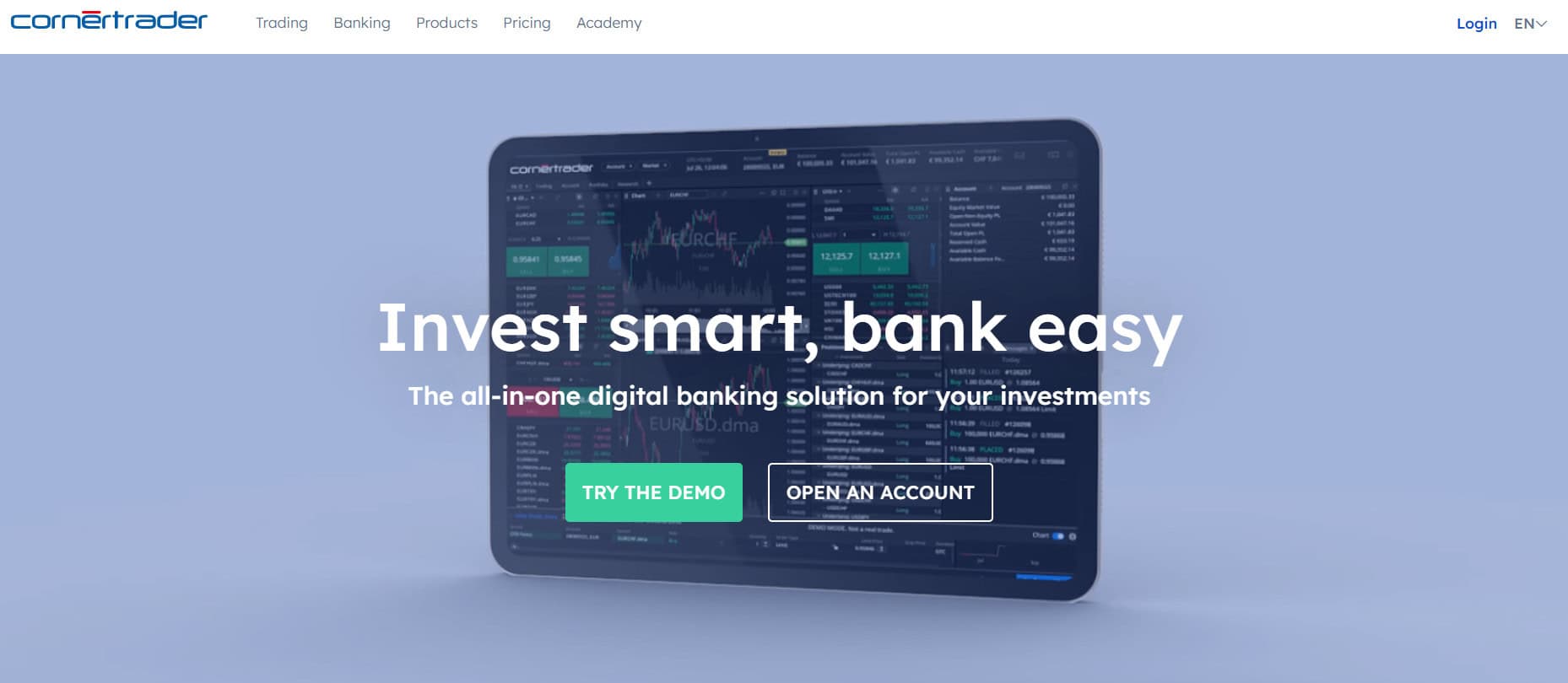 Cornertrader Website Review