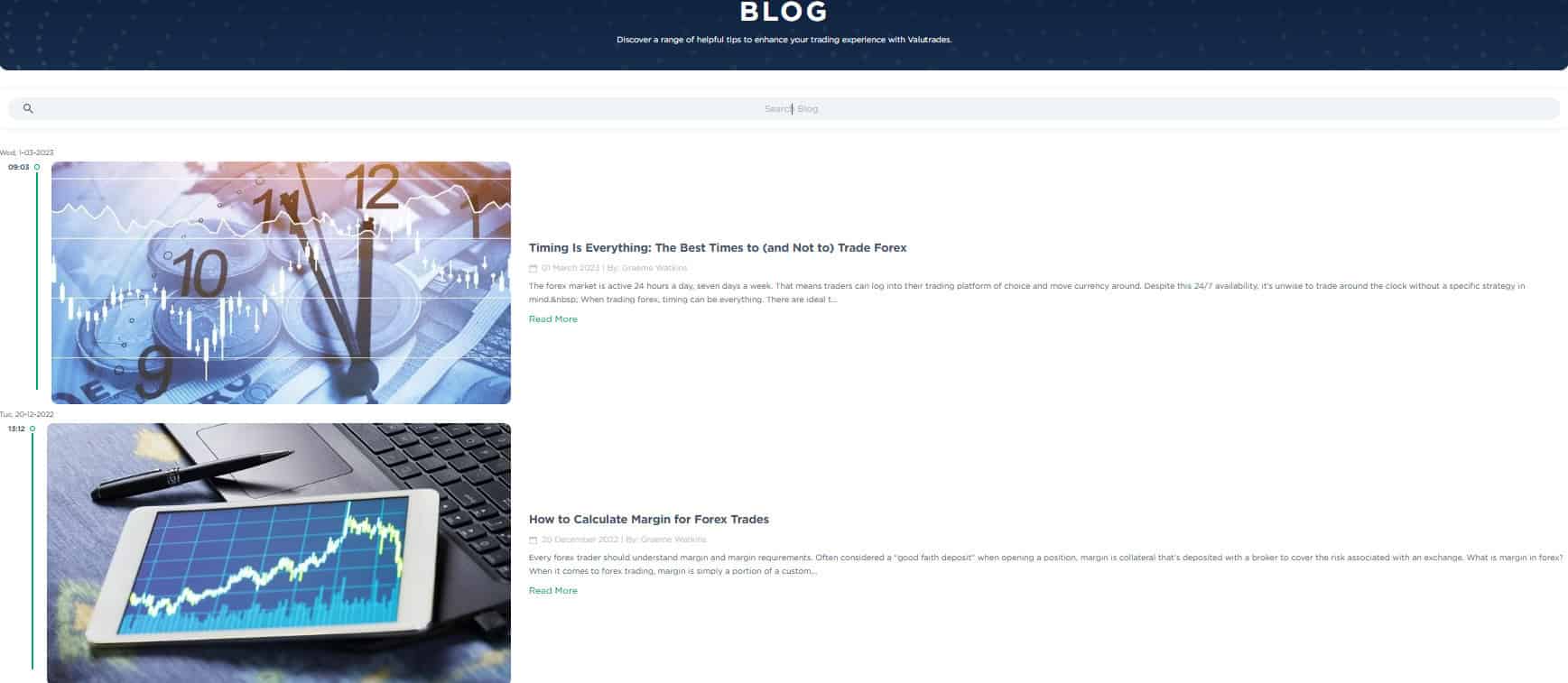 Valutrades Education Review