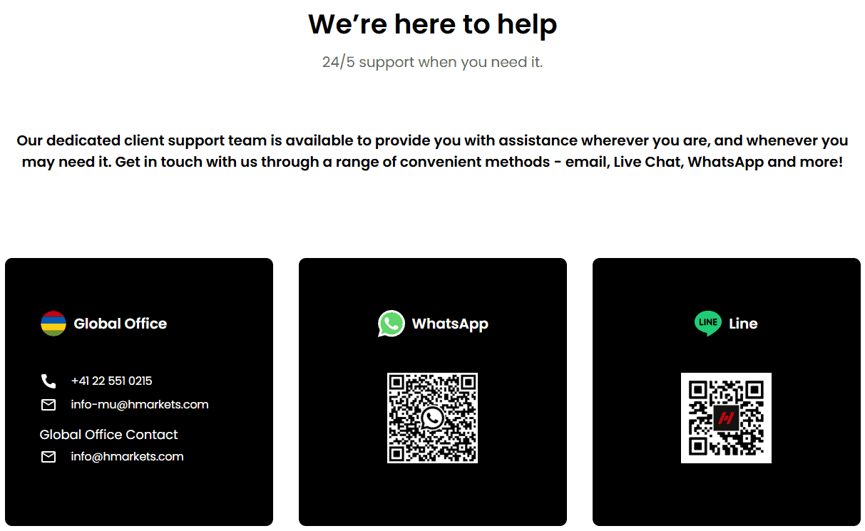 Hantec Markets Support Review