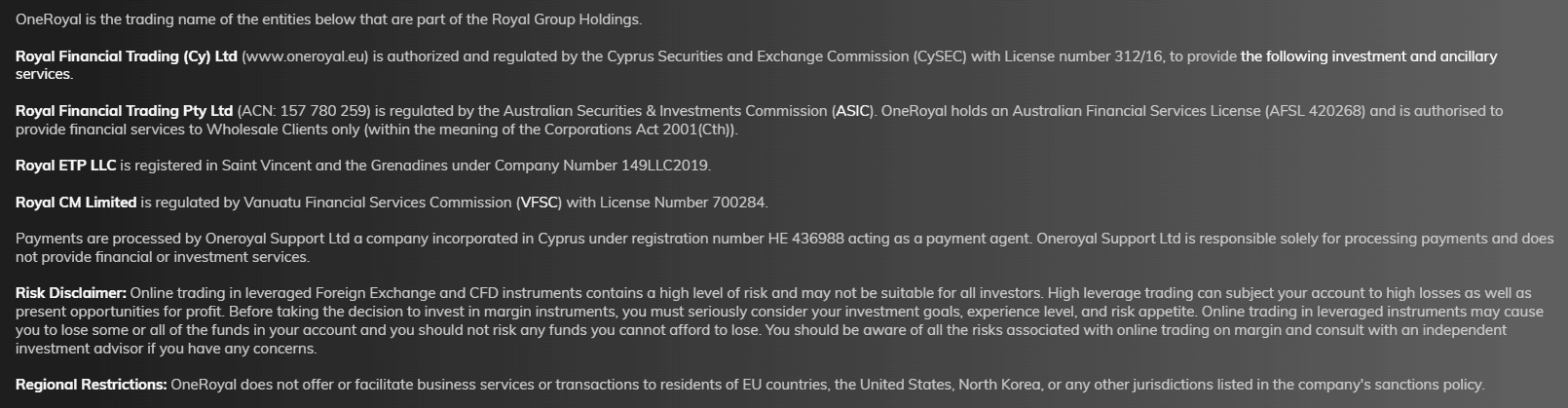 OneRoyal License Review