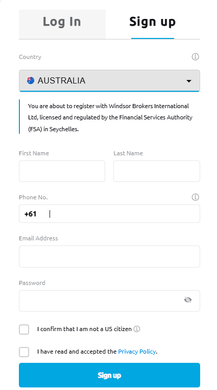 Windsor Account Opening Review