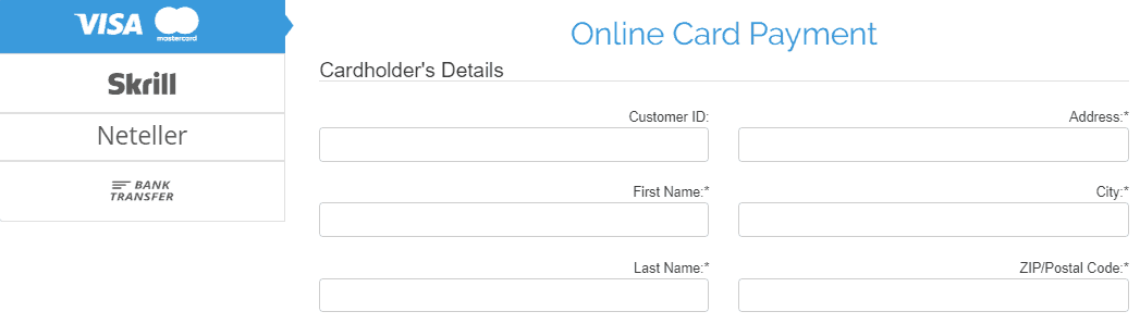 City Credit Capital deposit City Credit Capital Review Funding Methods