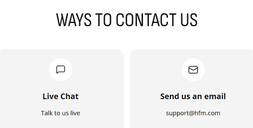 HFM Customer Support Review