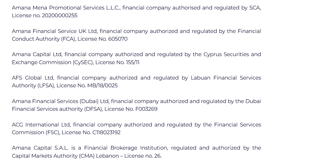 Amana License Review