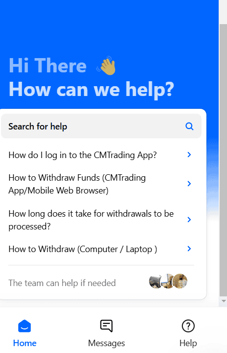 CMTrading Customer Support Review