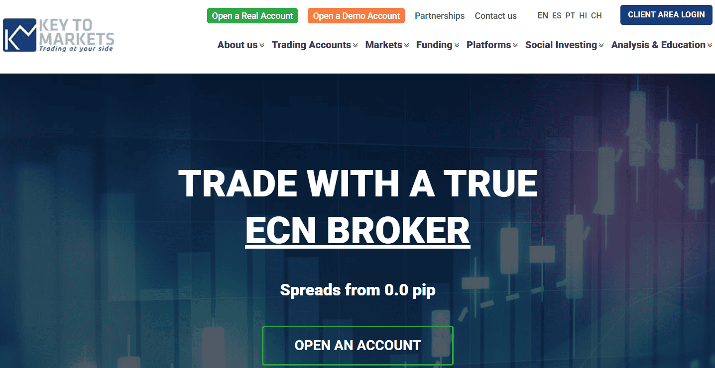 Key to Markets Website Review