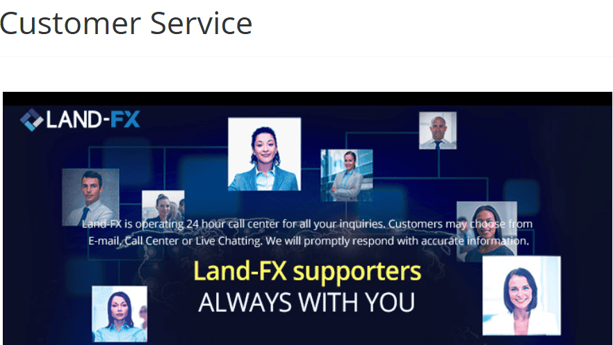 Land-FX Customer Support Review