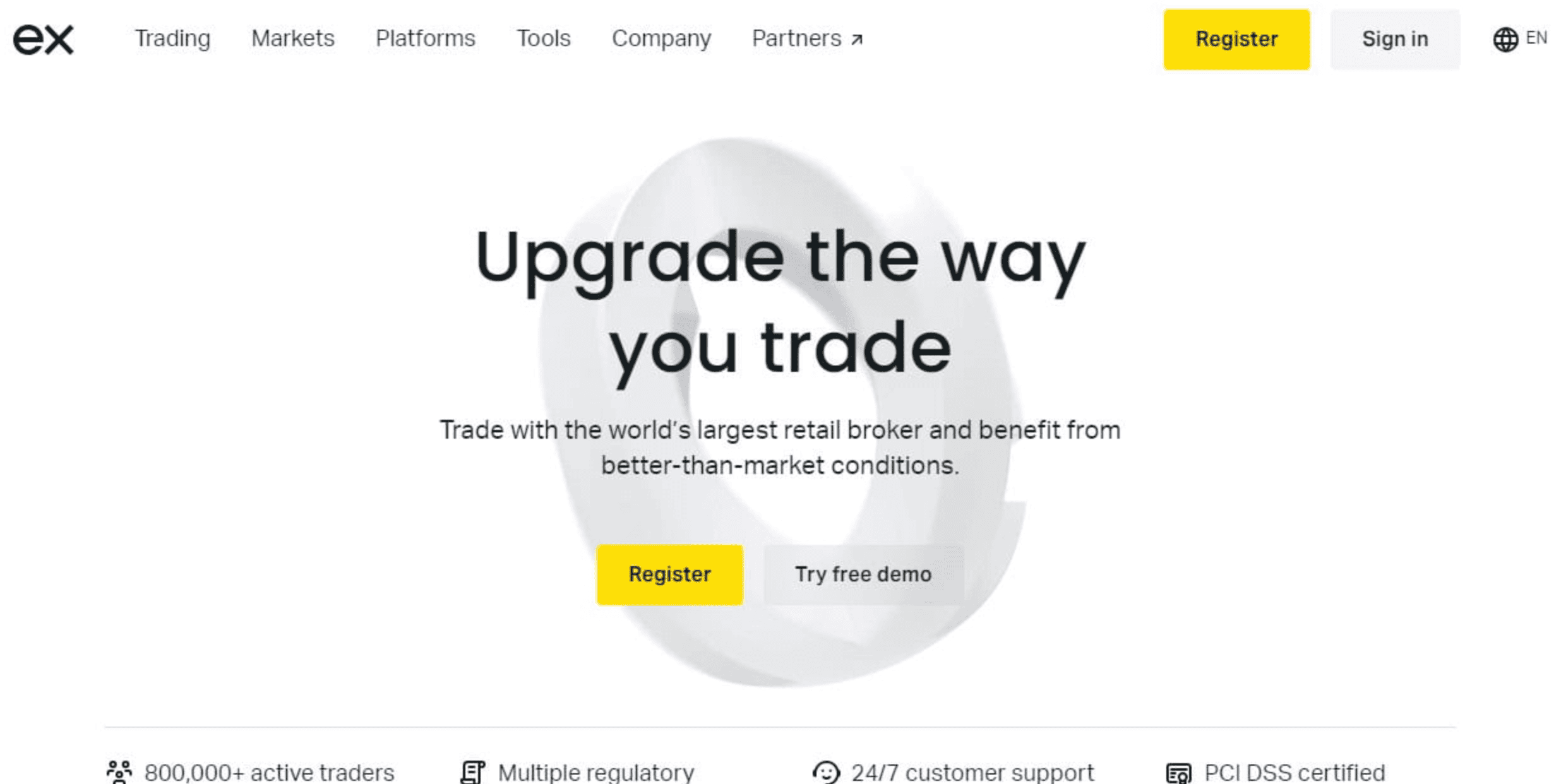 Exness Website Review