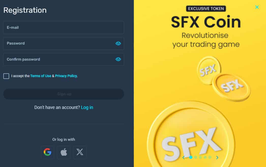 SimpleFX Account Types Review
