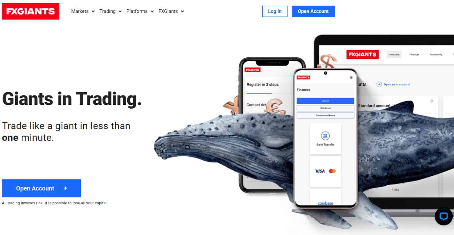 FXGiants Website Review