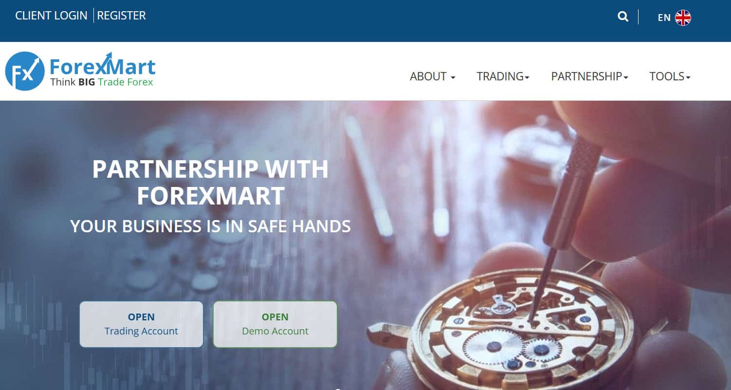 ForexMart Website Review