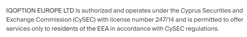 IQ Option Regulation Review