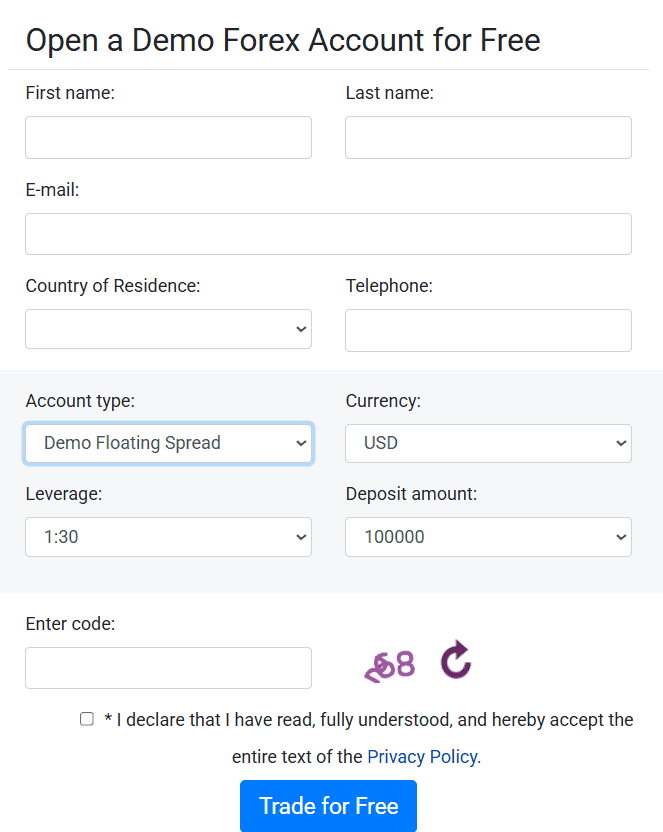 IronFX Account Opening Review