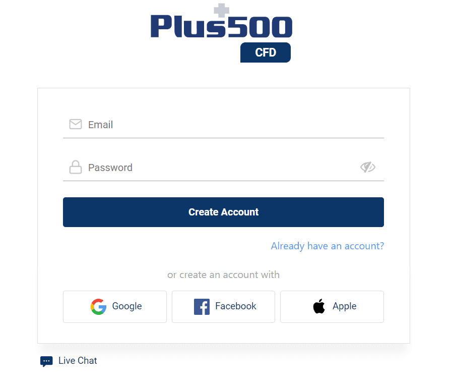 Plus500 Review Opening Account