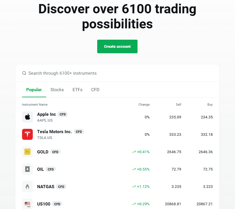 XTB Instruments Review