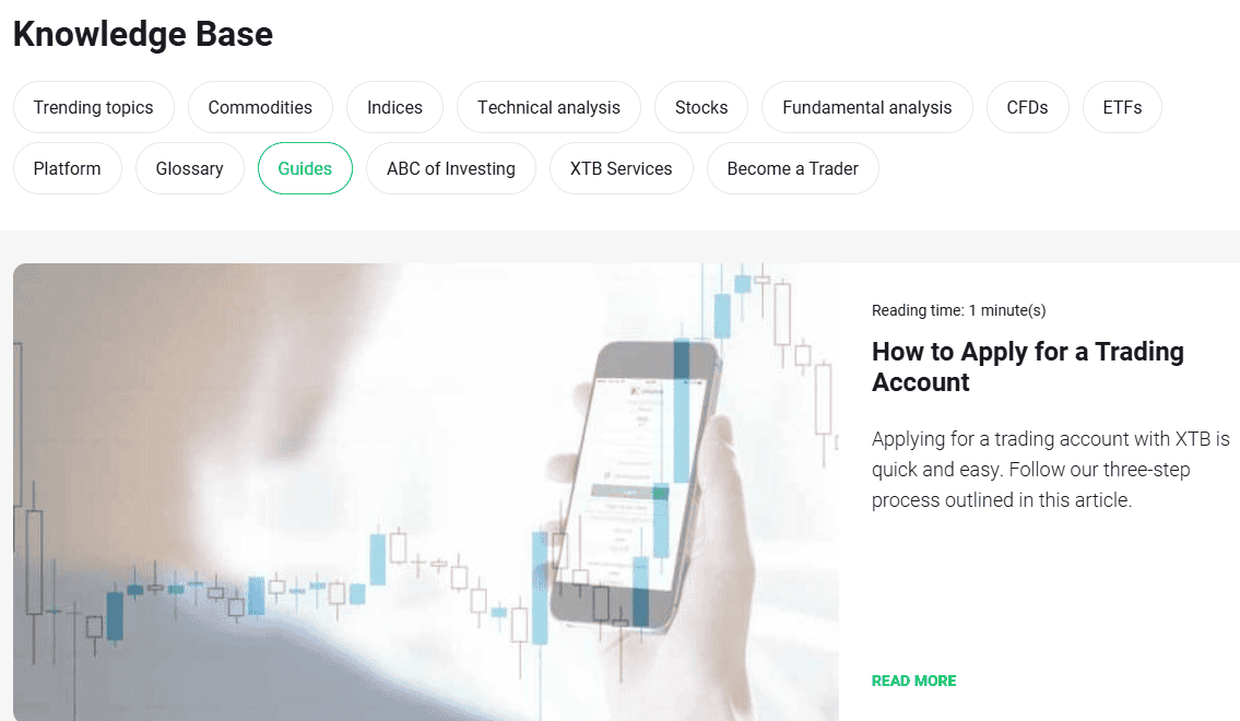 XTB Education Review