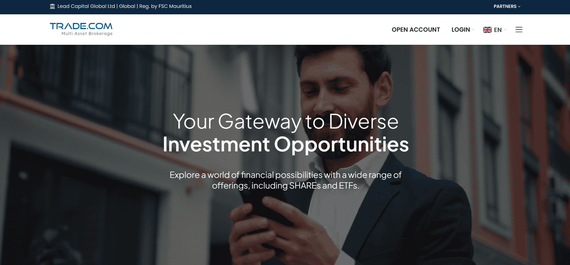 Trade.com Website Review