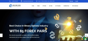 Sure Forex Trade - official website