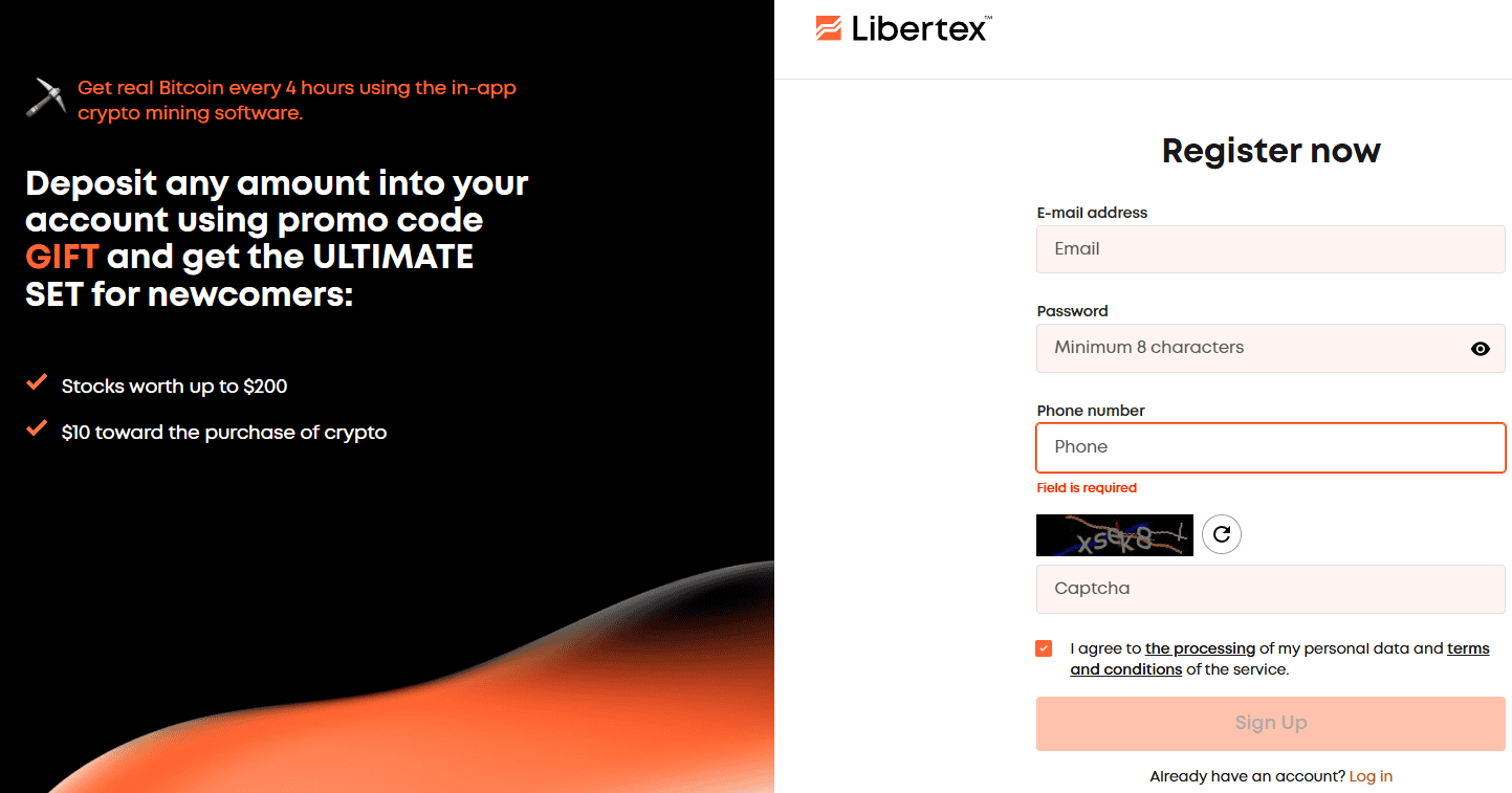 Libertex Account Opening Review