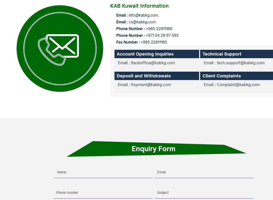 KAB Support Review