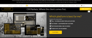 CIX Markets - official website
