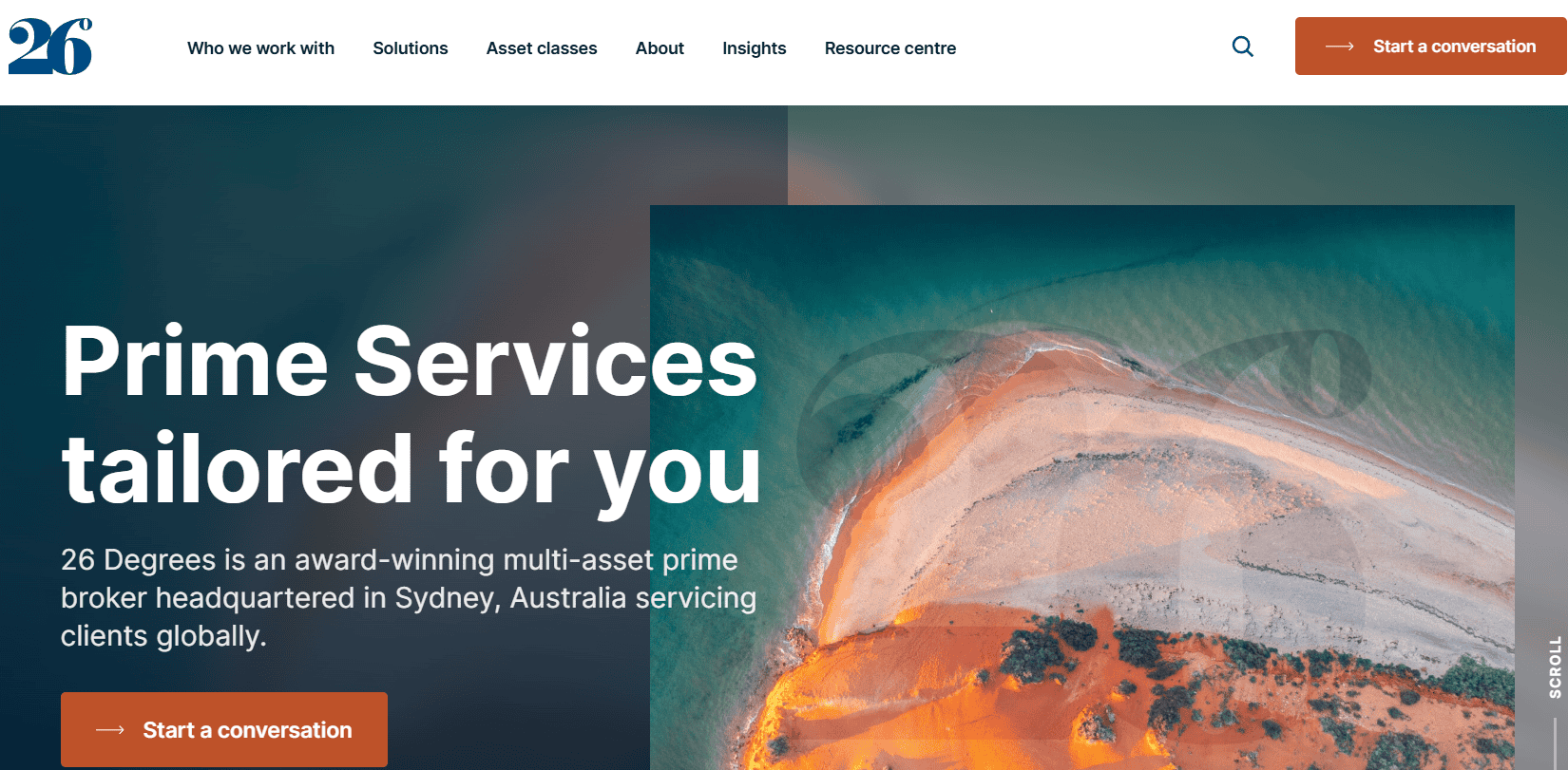 26 Degrees Website Review