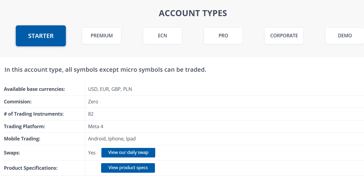 Gildencrest Capital Account Types Review