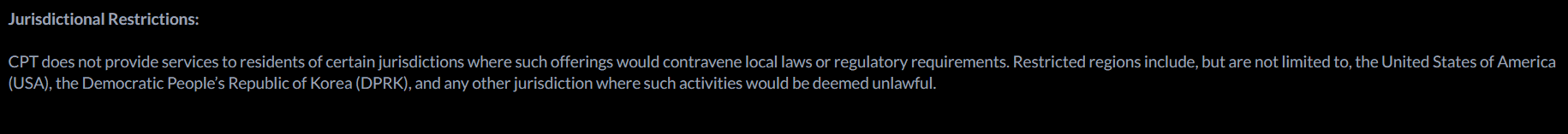 CPT Markets UK Restricted Regions Review