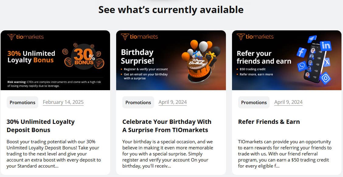 TIO Markets Additional Features Review