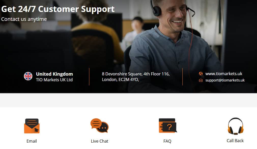 TIO Markets Contacts Review
