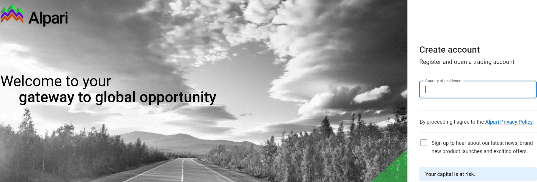 Alpari Account Opening Review