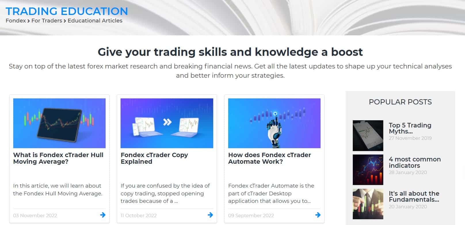 Fondex Review Education