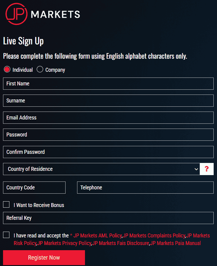 JP Markets Account Opening Review