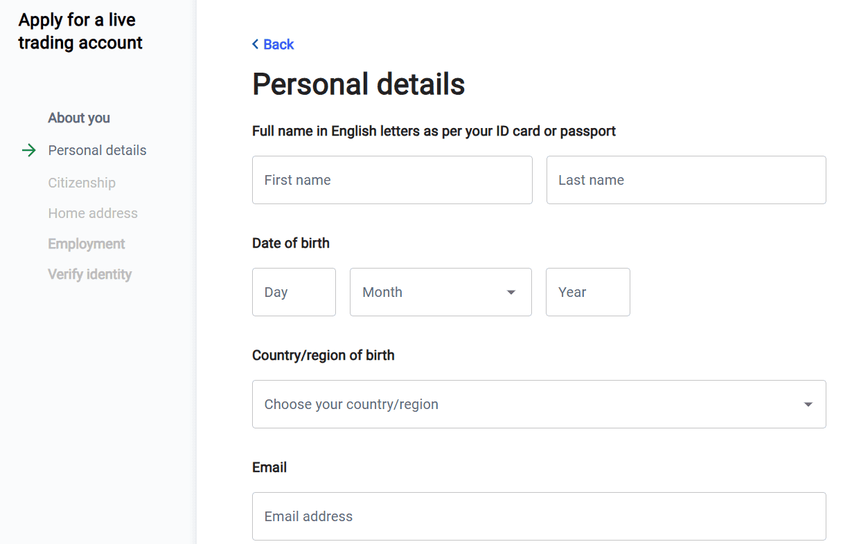 OANDA Account Opening Review