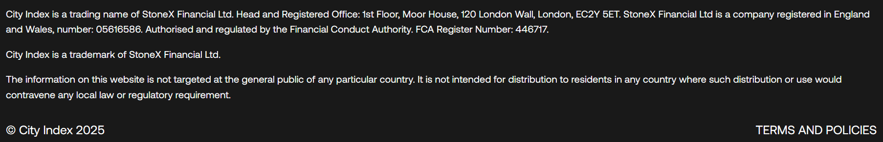 City Index License Review