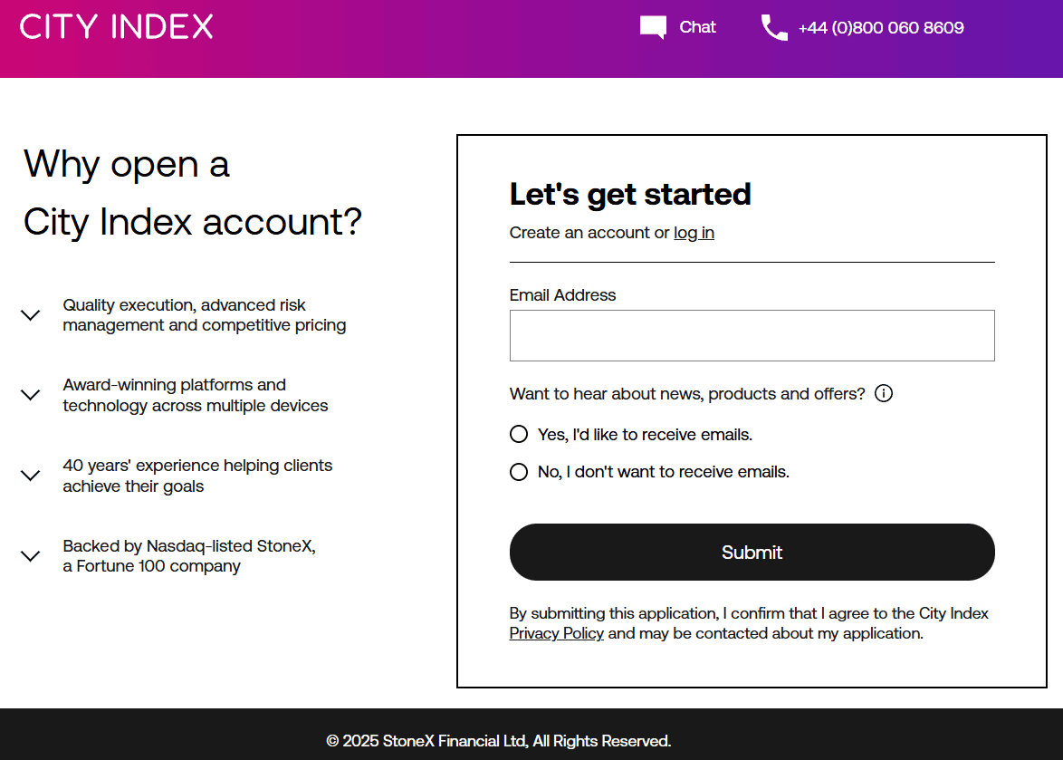 City Index Account Opening Review