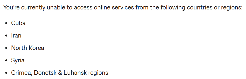 CommSec Restricted Regions Review