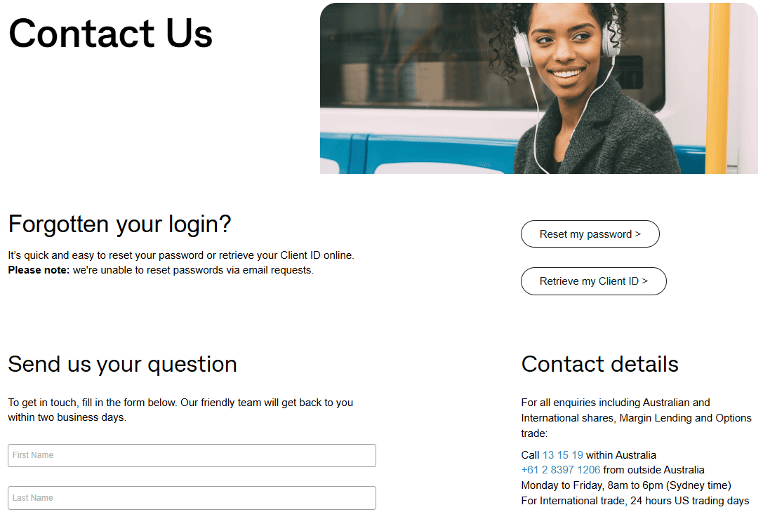 CommSec Support Review