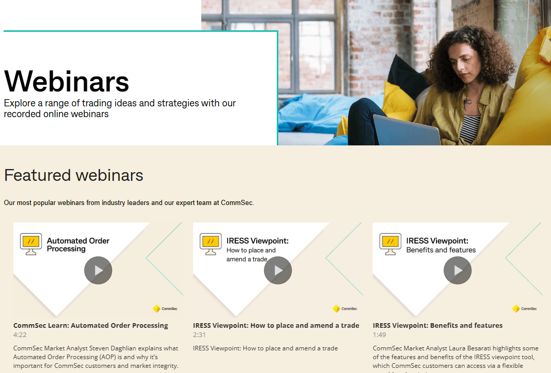 CommSec Education Review