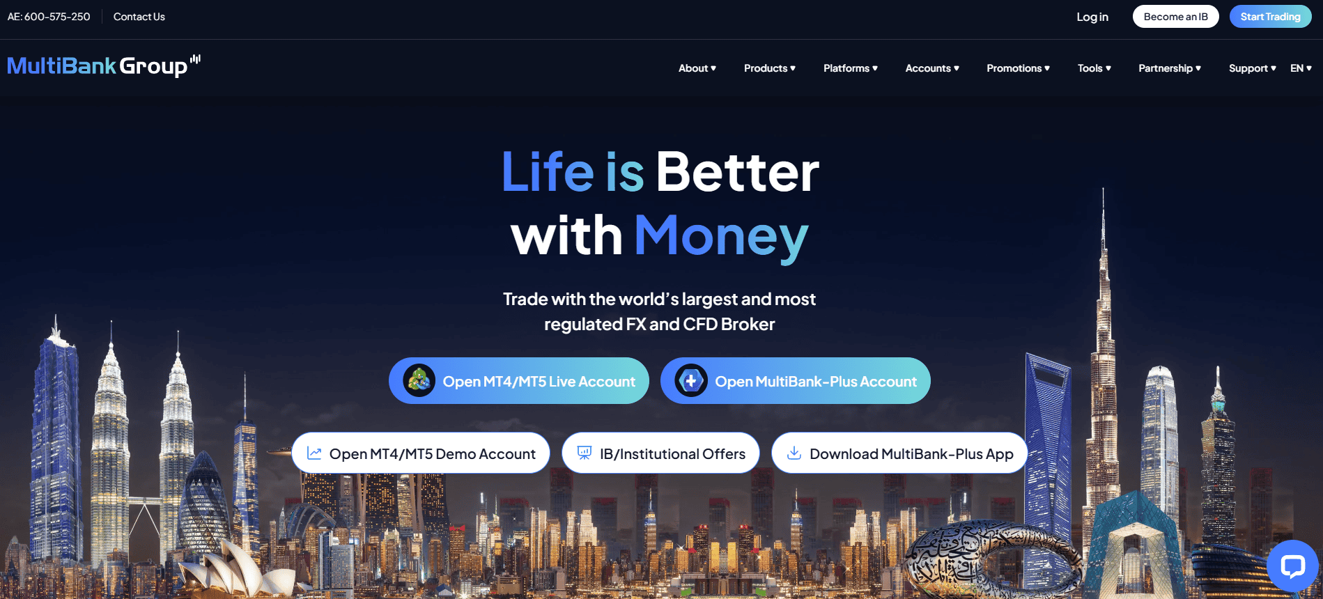 MultiBank Group Website Review