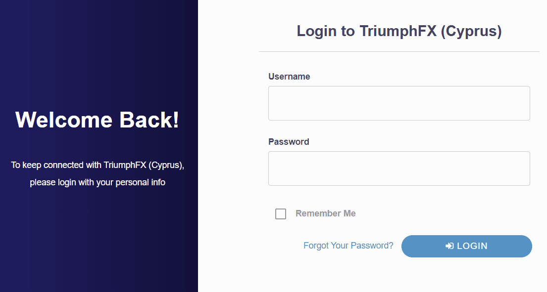 TriumphFX Account Opening Review
