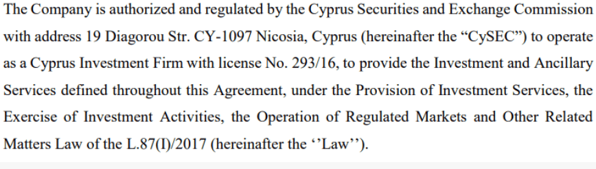 TriumphFX Regulation Review